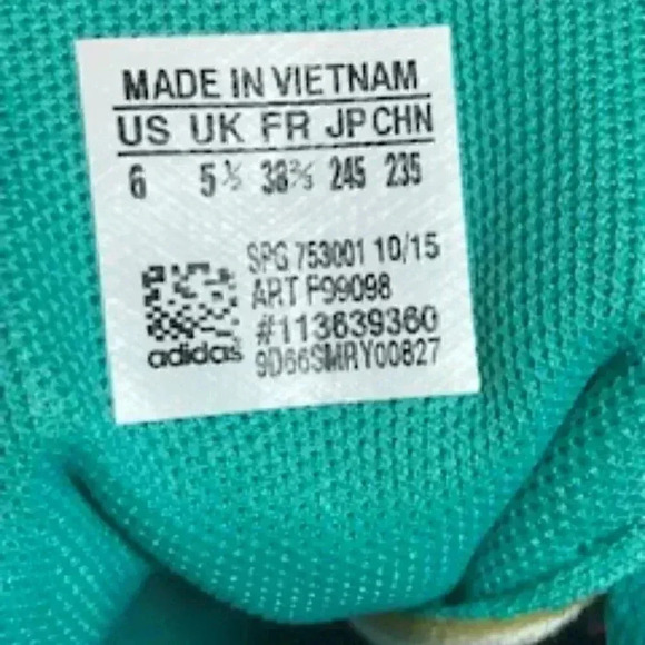 Adidas Neo Raleigh‎ Cloud Foam Sneaker Low Top Womens Sz 6 - Picture 6 of 8